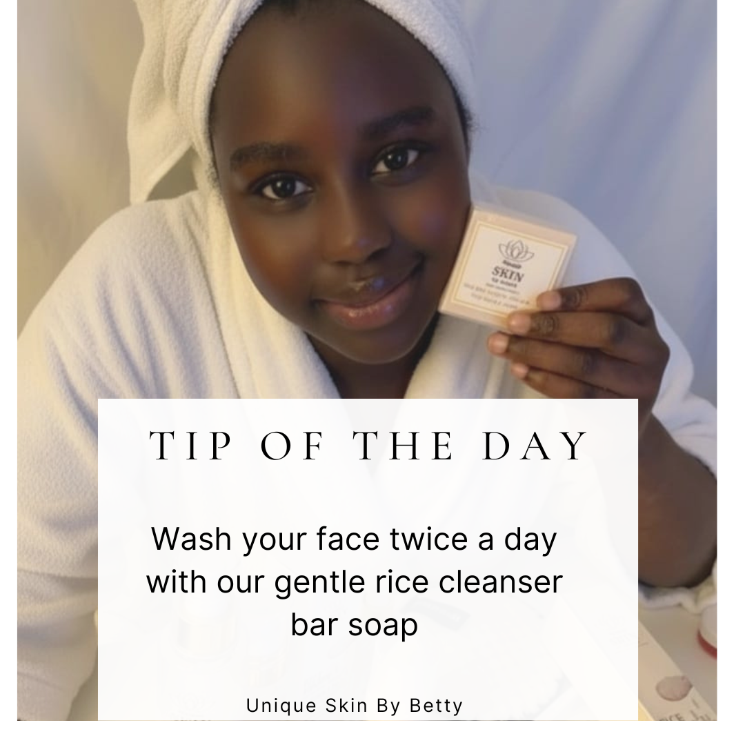 HOMEMADE RICE FACE ESSENCE SOAP