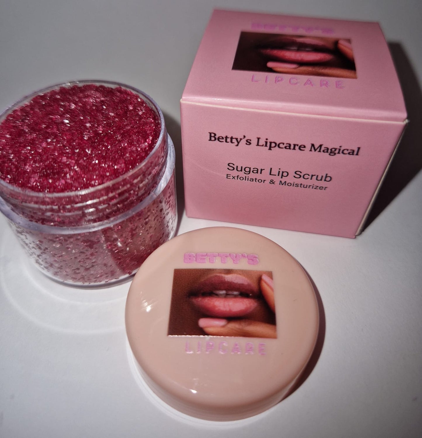 HOME MADE LIP SCRUB WITH LIP BALM SET
