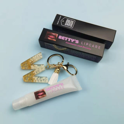 LIP GLOSS WITH KEY RING