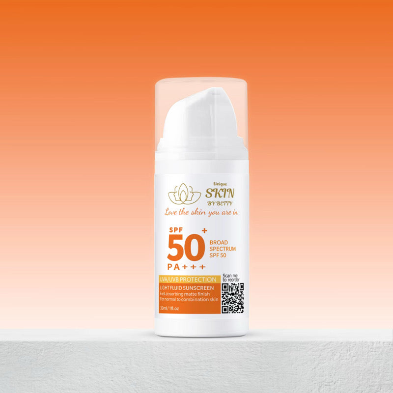 SPF50+ By Unique Skin By Betty