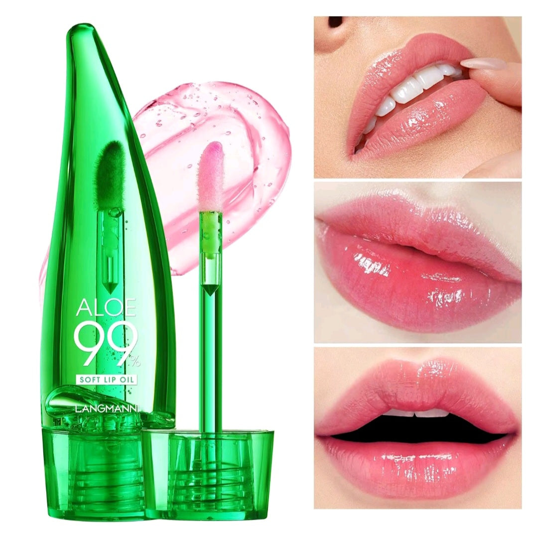 ALOE VERA PINK COLOUR CHANGING LIP OIL