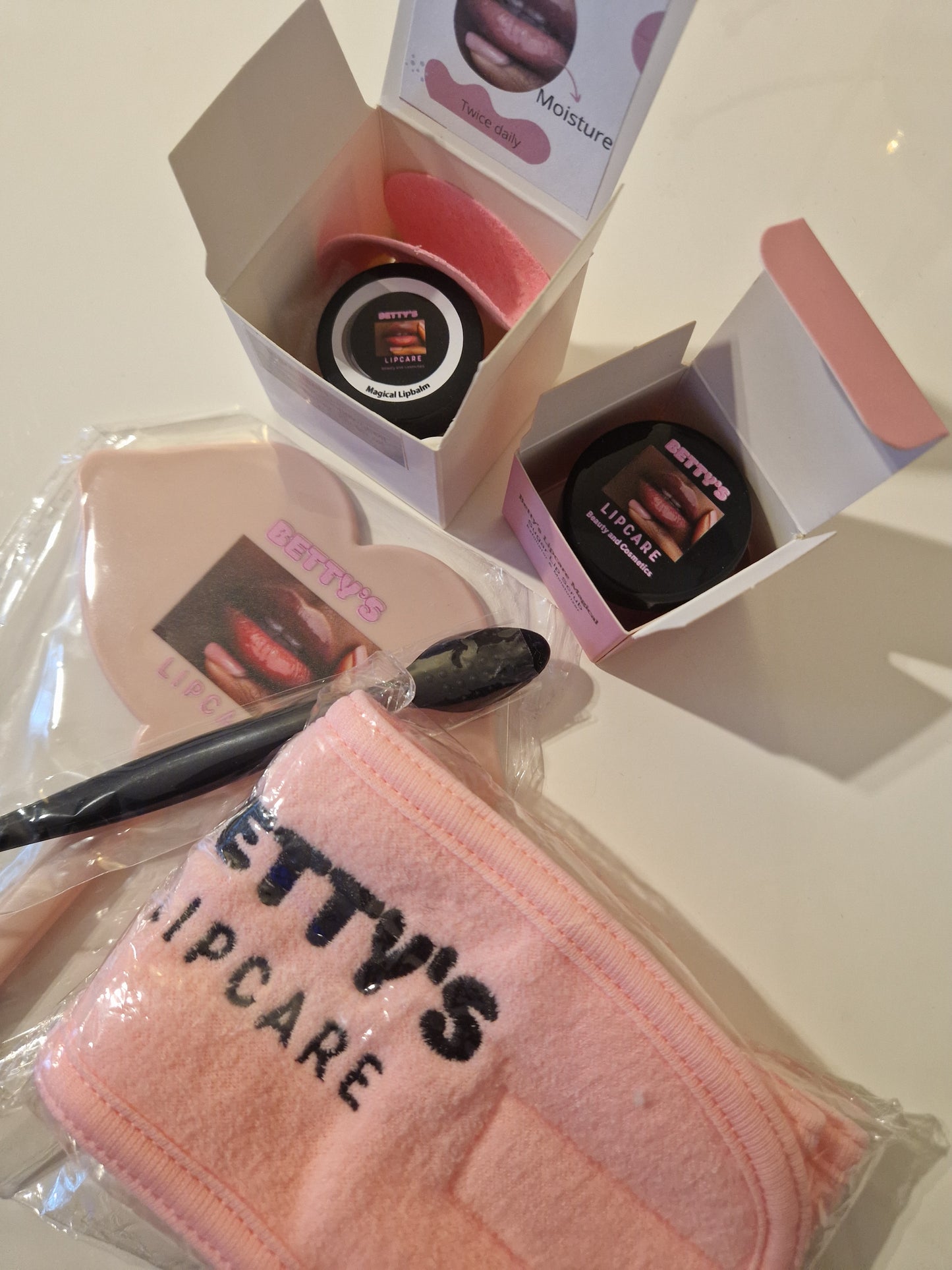 HOME MADE LIP SCRUB WITH LIP BALM SET