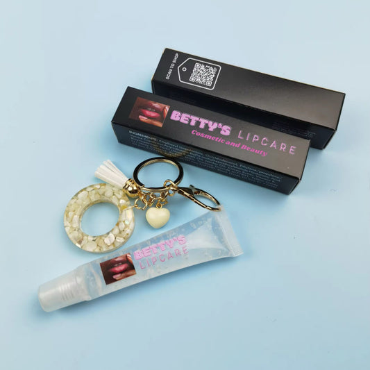 LIP GLOSS WITH KEY RING