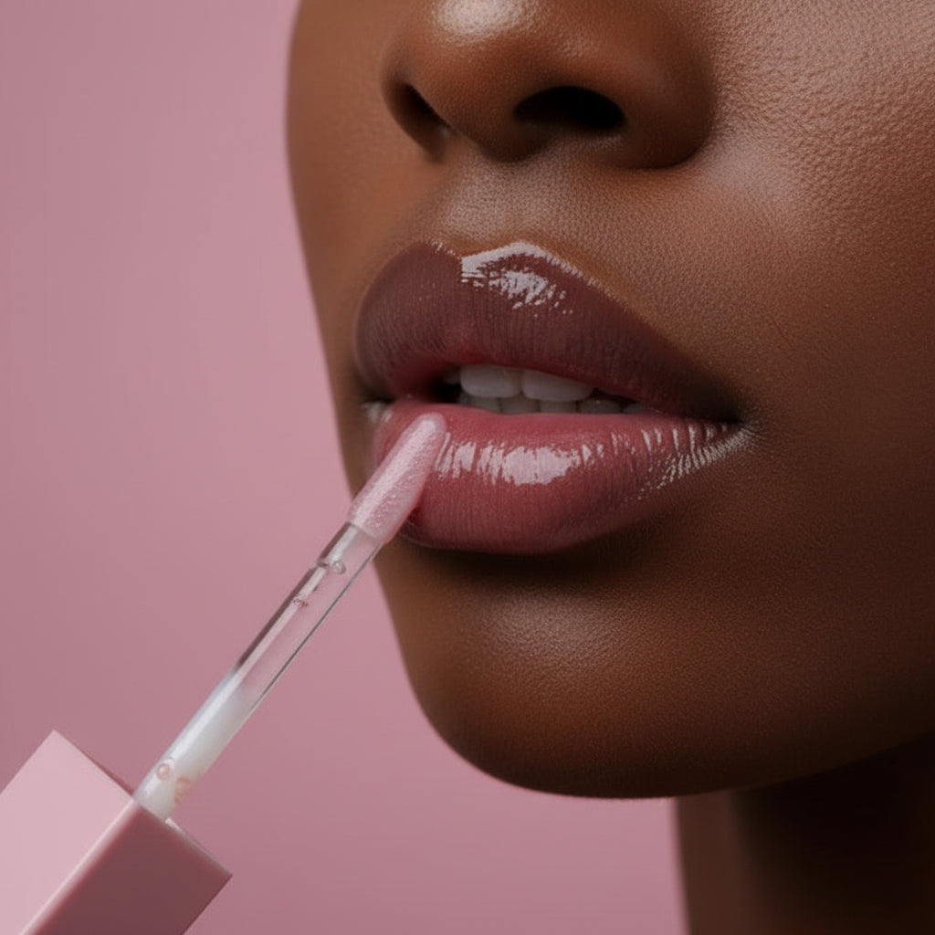 LIP GLOSS WITH POCKET KEYCHAIN