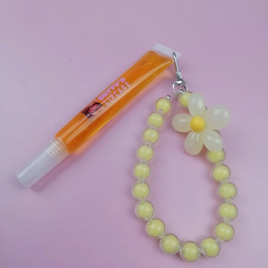 LIP GLOSS WITH KEY CHAIN