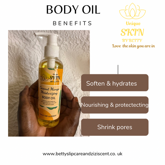 COCONUT & MANGO MOISTURISING BODY OIL 200ml