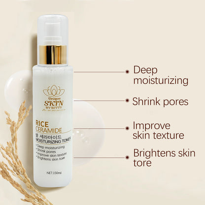 RICE MOISTURISING GLOW SET OF 9 (BY UNIQUE SKIN BY BETTY)