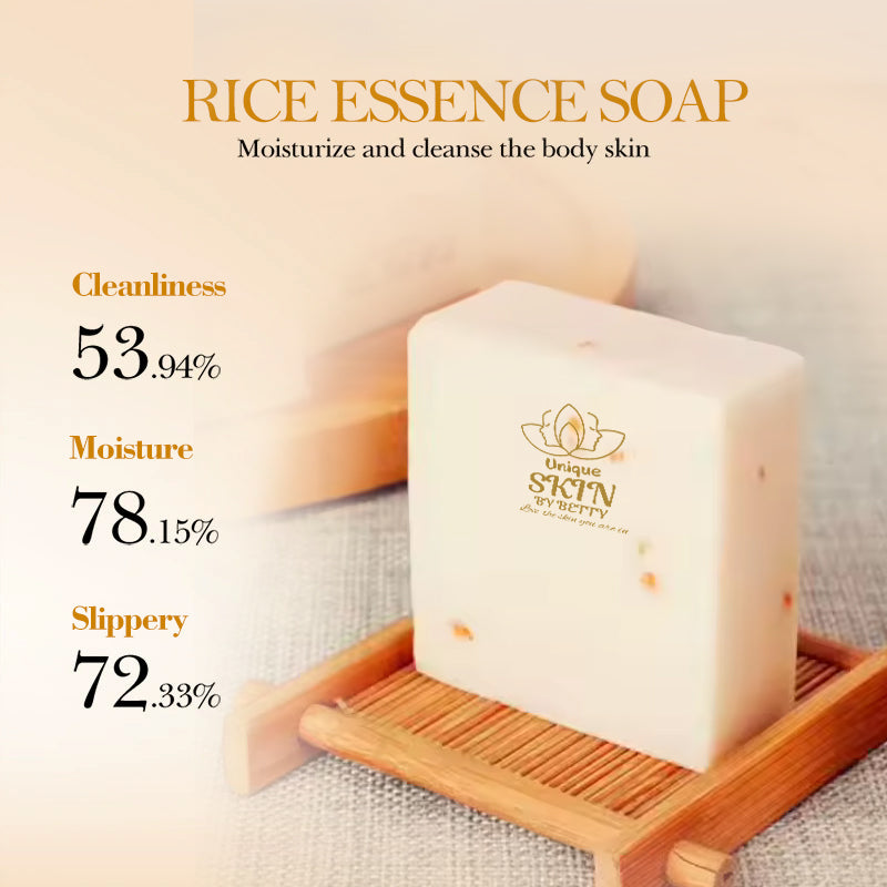 HOMEMADE RICE FACE ESSENCE SOAP