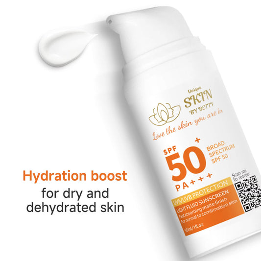 SPF50+ By Unique Skin By Betty