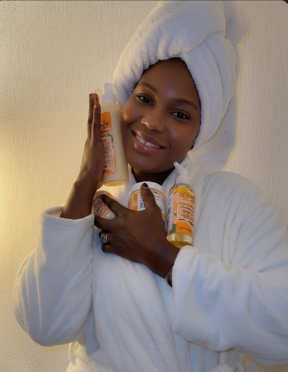 UNIQUE SKIN MOISTURISING BODY CARE BUNDLE ( Coconut and mango blend)