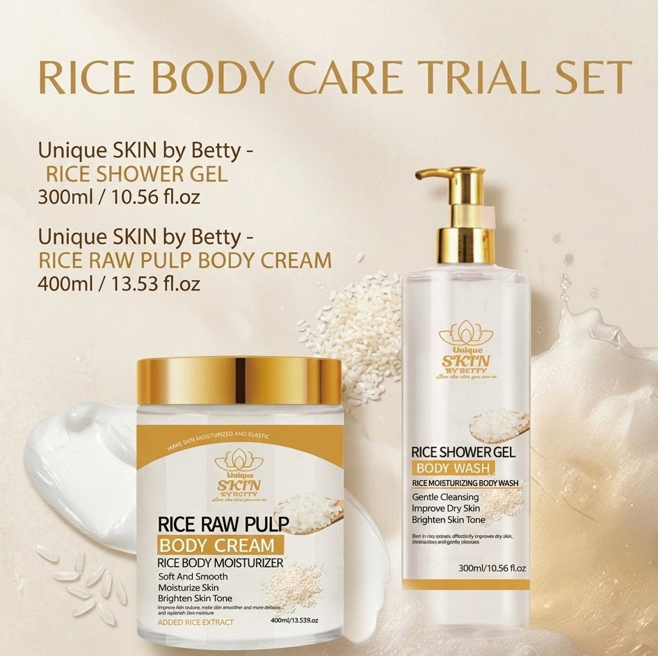RICE TRIAL BODY CARE SET
