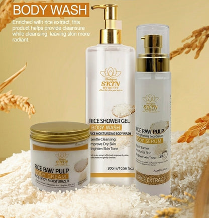 RICE BODY CARE TRIO SET ( 3 Products)