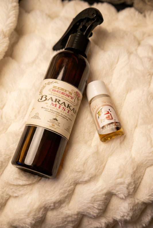 Ziz’s Scent | Barakah Mist & OUD oil Set For Worship