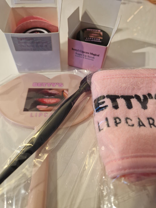 HOME MADE LIP SCRUB WITH LIP BALM SET